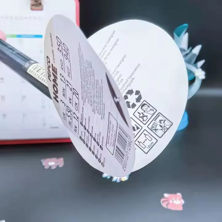 고온 저항성 색상 인쇄 접착제 라벨을 분석합니다