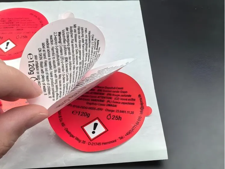 폴란드 고객 주문 다층 라벨 포장 및 배송