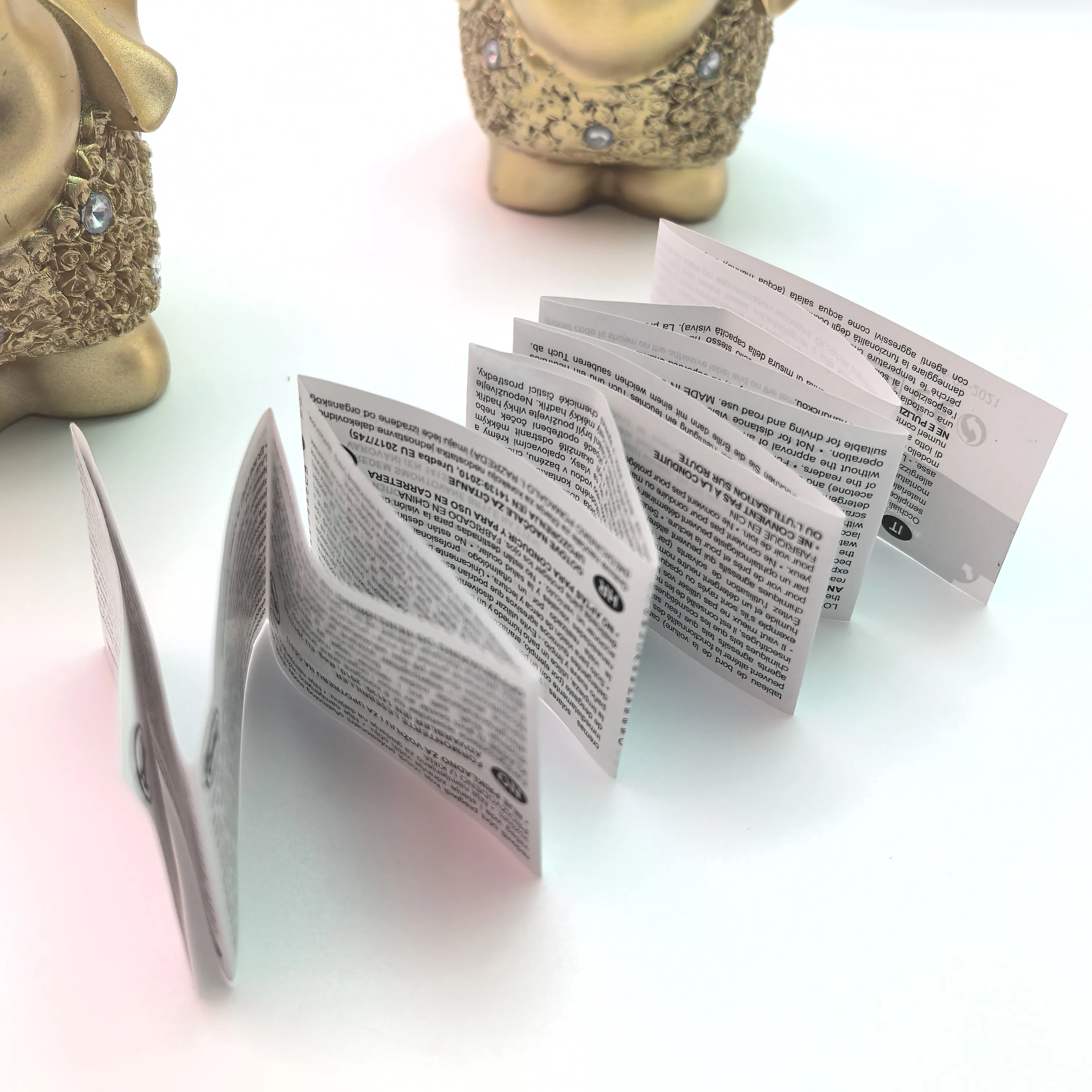 소책자 라벨을 이해하는 방법?