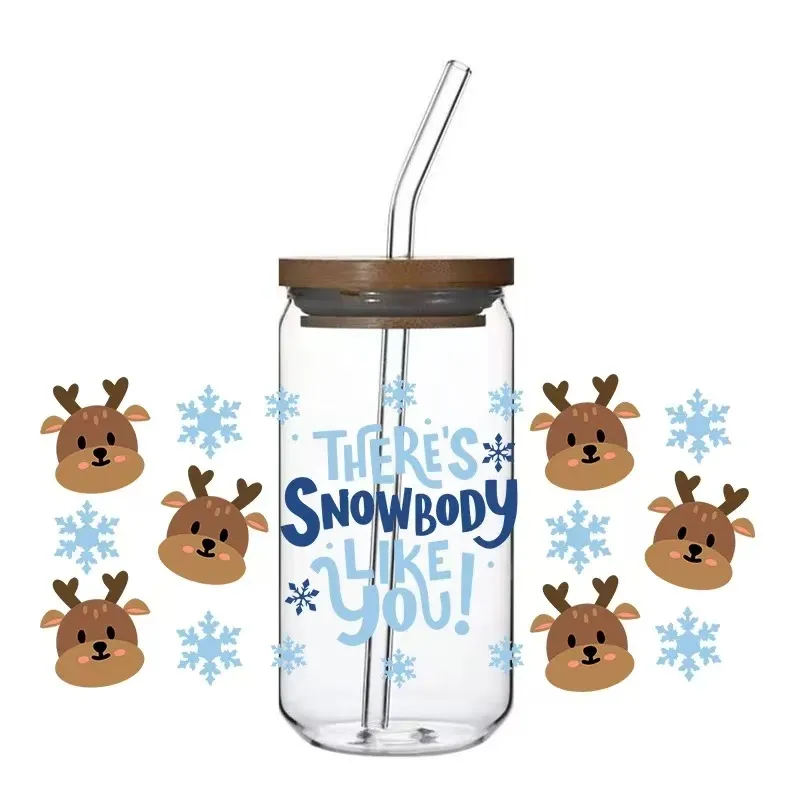 16oz 유리컵 전사 스티커의 애플리케이션 노트는 무엇입니까?