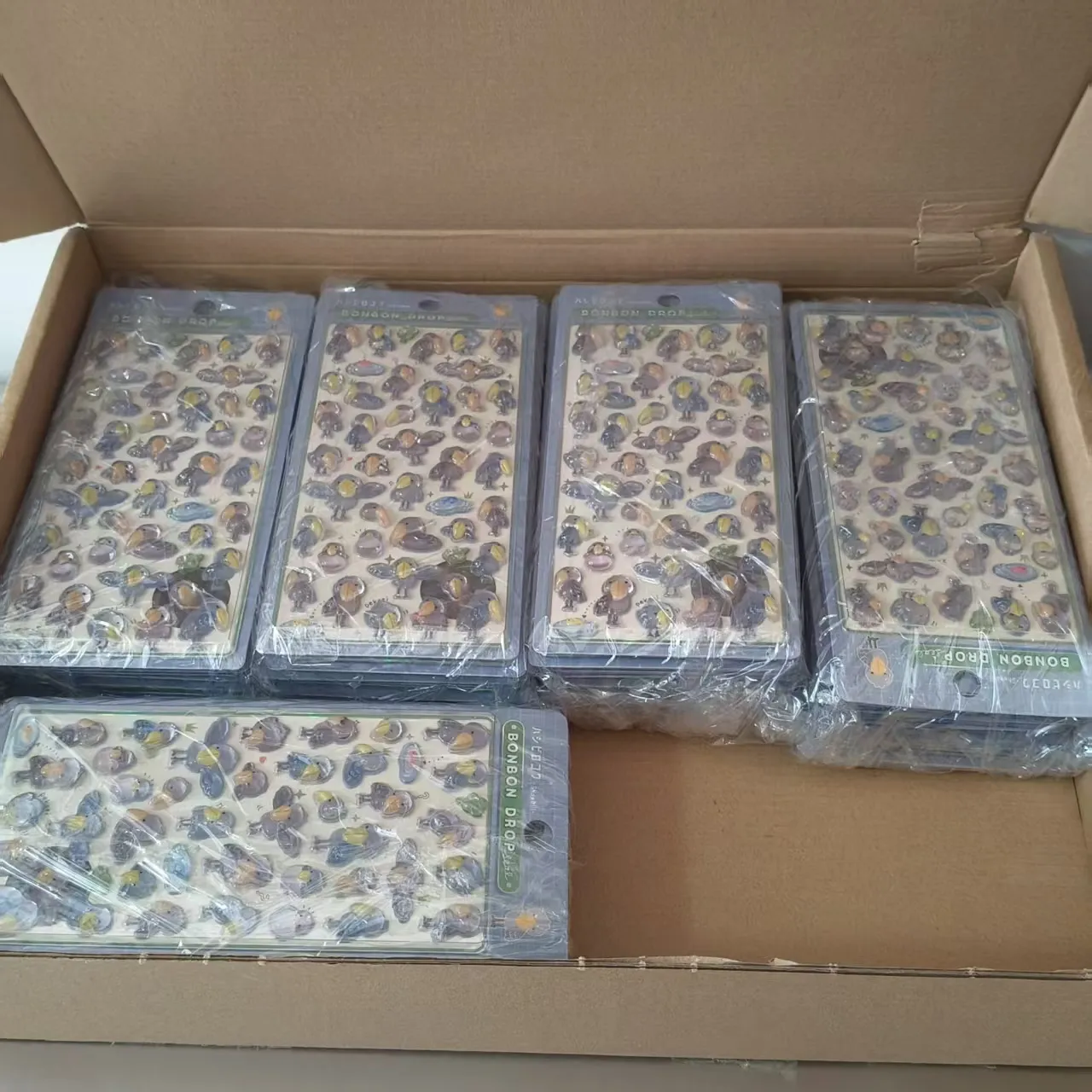 우리 아이 엠보싱 스티커가 곧 발송됩니다!